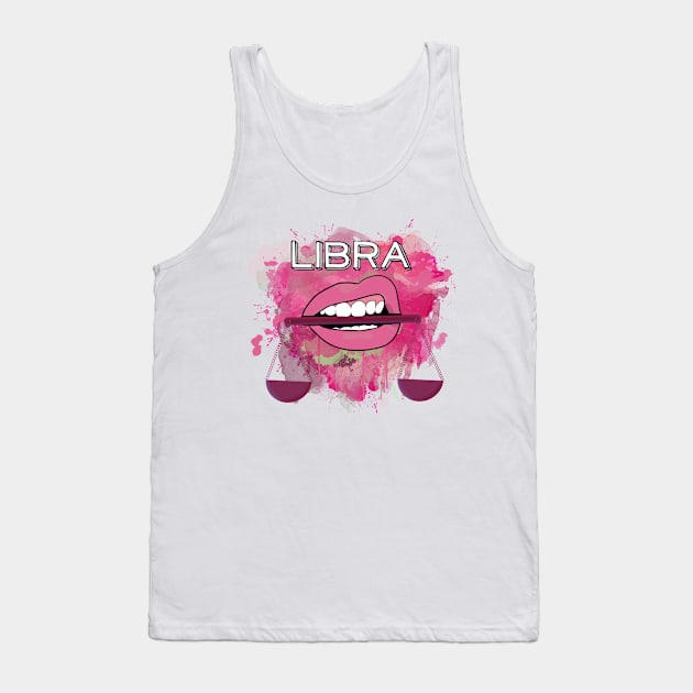 I am a Libra Tank Top by TheBadNewsB